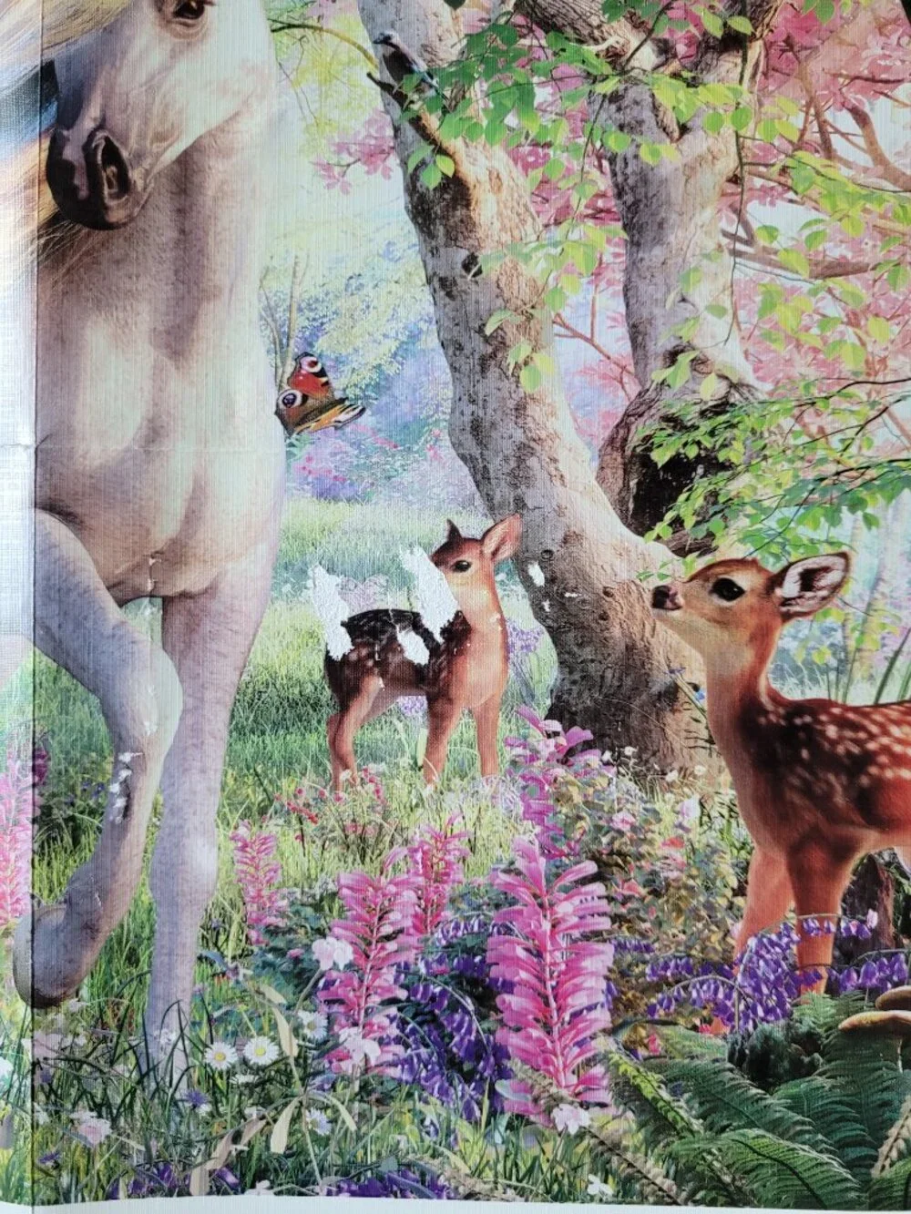 Cobble Hill 2000 Piece Random Cut Puzzle Unicorn and Friends By David Penfound
